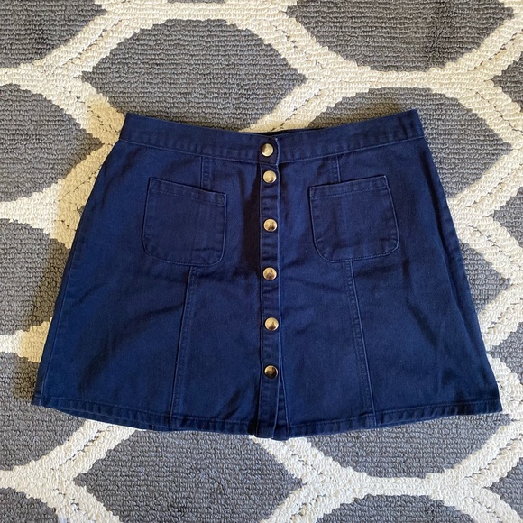 Urban Outfitters BDG Button Down Mini Skirt - Picture 3 of 7